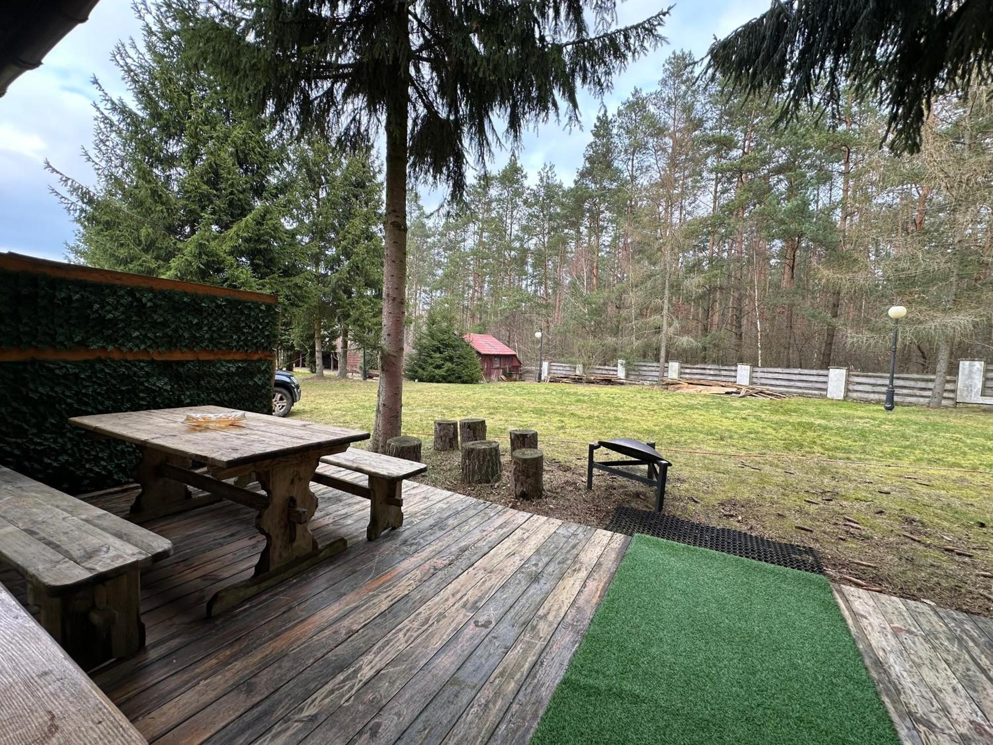 Lesna Chata Olsztynek Exterior foto